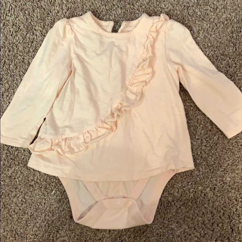 Gap ruffle onesie